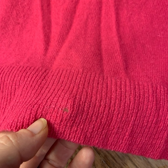 VTG Parkhurst Angora Lambswool Pink Cowl Neck Sweater Made in Canada Size 38 (M) - Picture 8 of 8